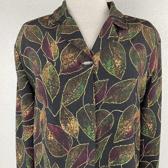 Christie & Jill Button Down Shirt Size L EUC - Picture 1 of 7